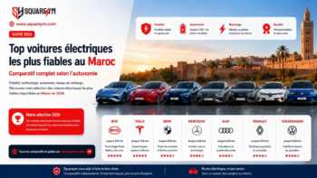 top voiture électriques Maroc