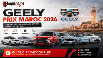 Geely Prix Maroc 2026 Tous les Modèles et Tarifs