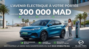 Voiture Électrique 300 000 MAD : Top 5 Maroc 2026